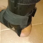 Ankle Support Brace with Side Stabilizers | Adjustable Compression, Shoe-Compatible for Everyday & Sports Use photo review