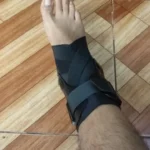 Ankle Support Brace with Side Stabilizers | Adjustable Compression, Shoe-Compatible for Everyday & Sports Use photo review