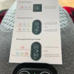 Lumbar Support Massager Pillow with Heat & Vibration | Ergonomic Back Cushion for Home Relaxation photo review